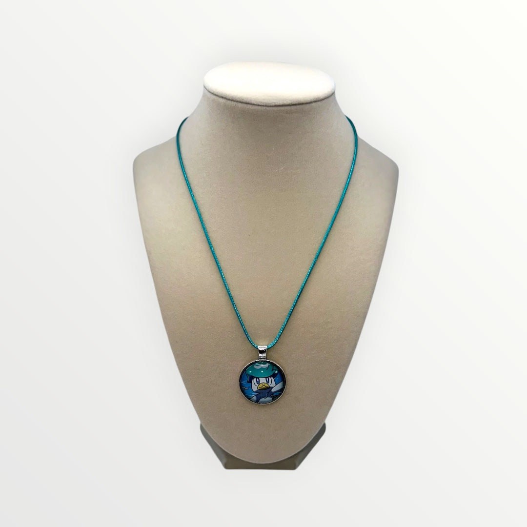 Quaxly Pokémon Card Necklace