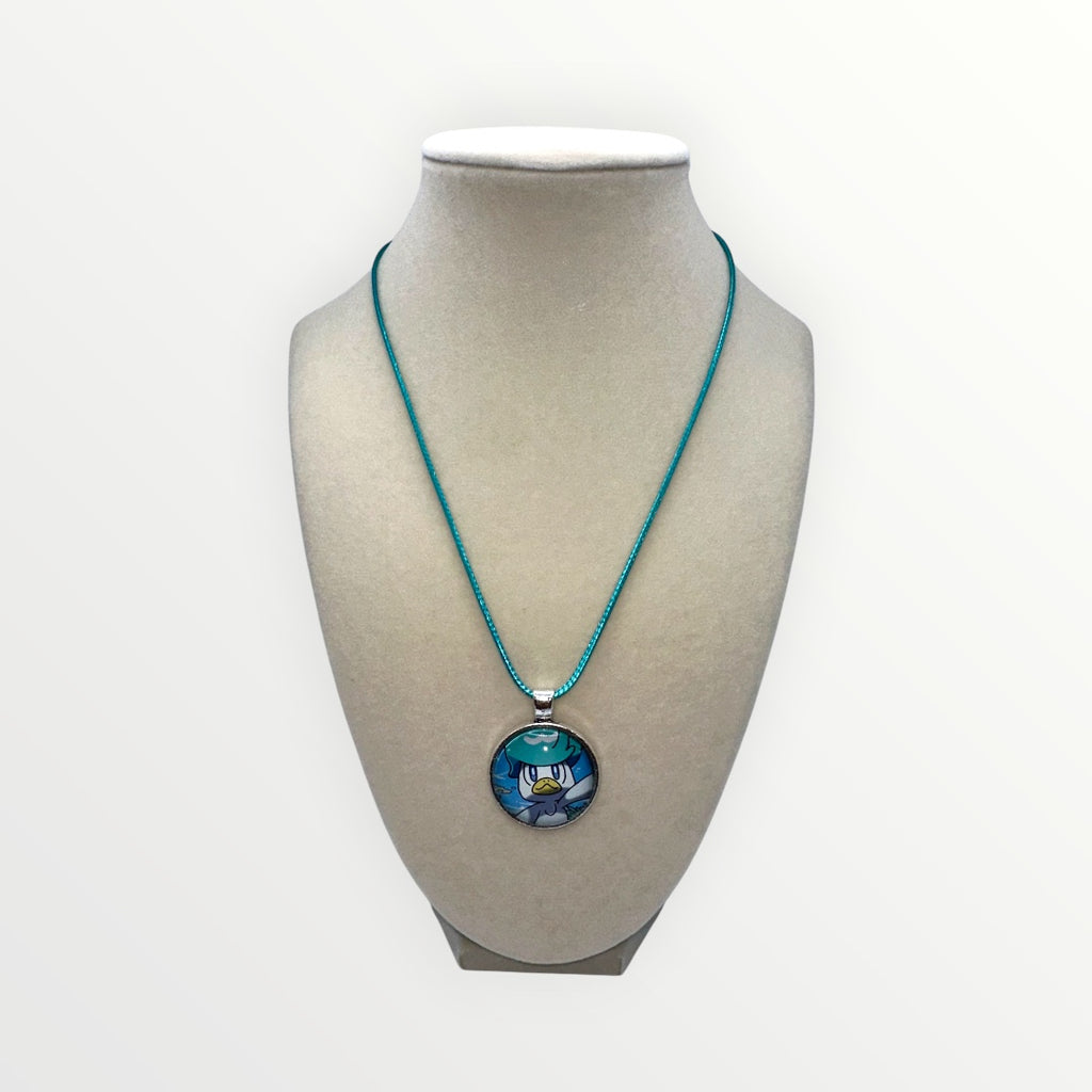 Quaxly Pokémon Card Necklace