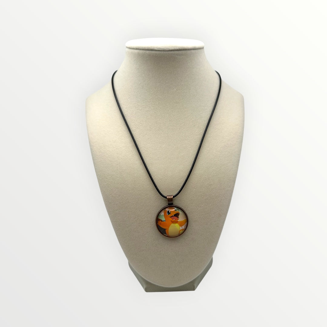 Charmander Pokémon Card Necklace