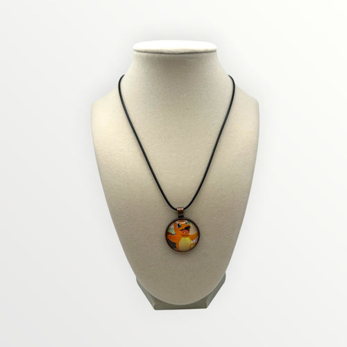 Charmander Pokémon Card Necklace