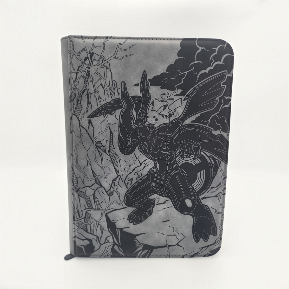 Zekrom and Pikachu | Engraved Binder Design