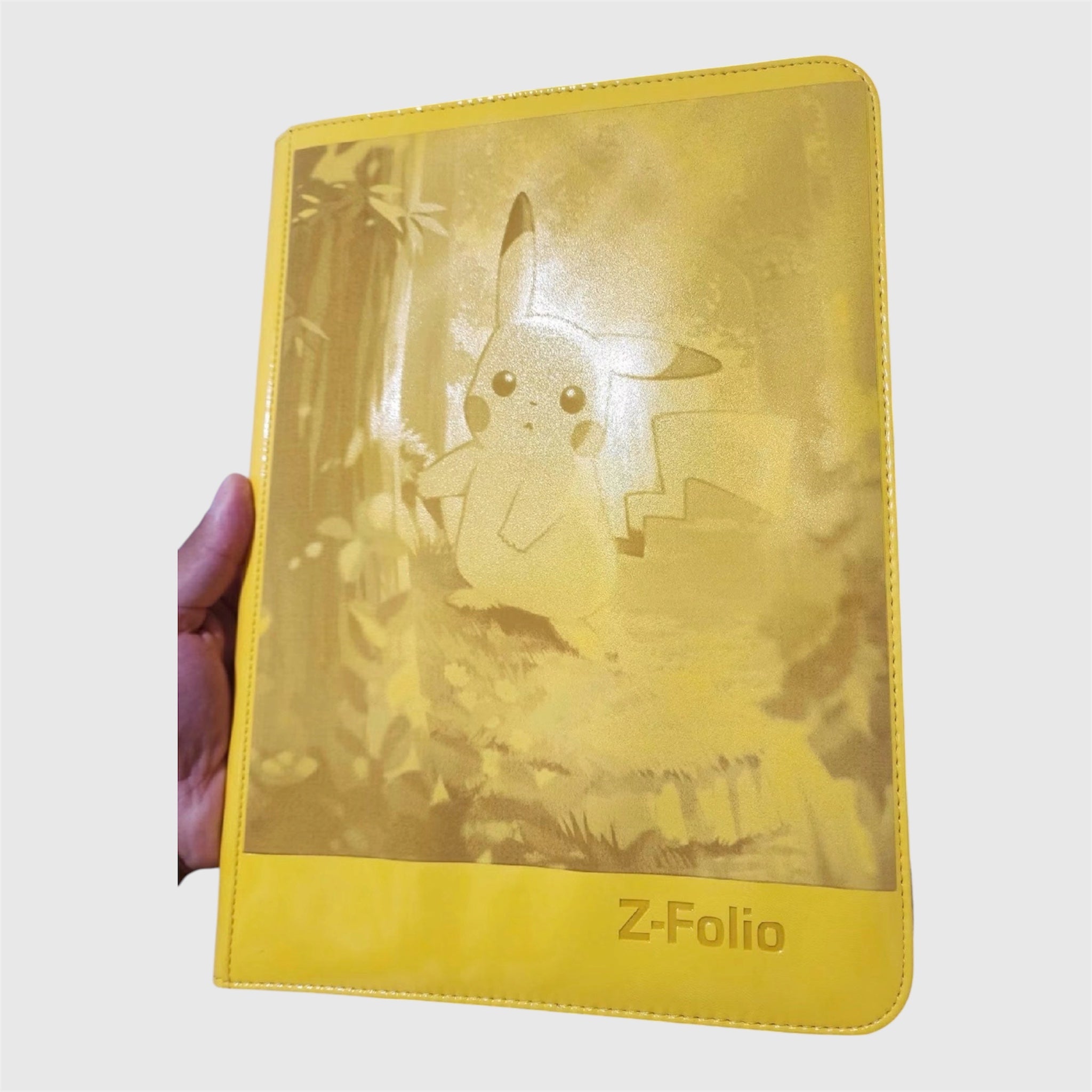 Pikachu Engraved Binder