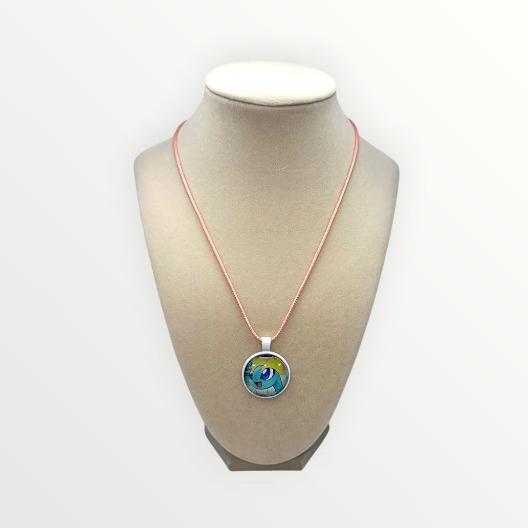 Amaura Pokémon Card Necklace