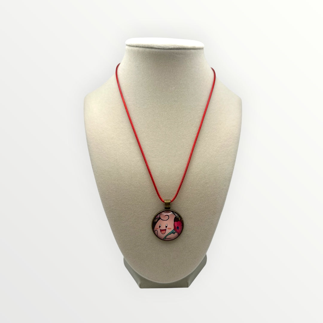 Cleffa Pokémon Card Necklace