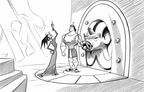 Yzma and Kronk | Engraved Binder Design