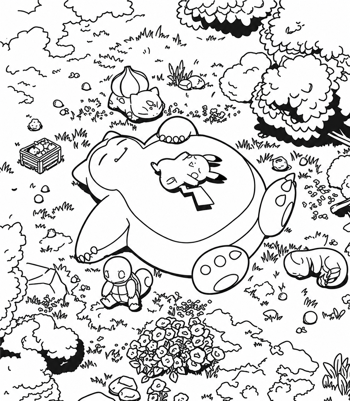 Snorlax | Engraved Binder Design