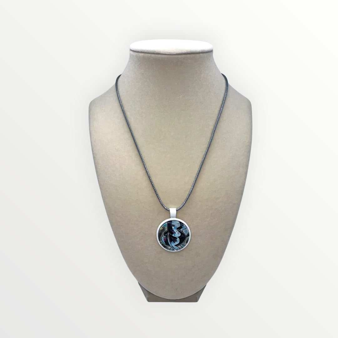 Lumineon Pokémon Card Necklace