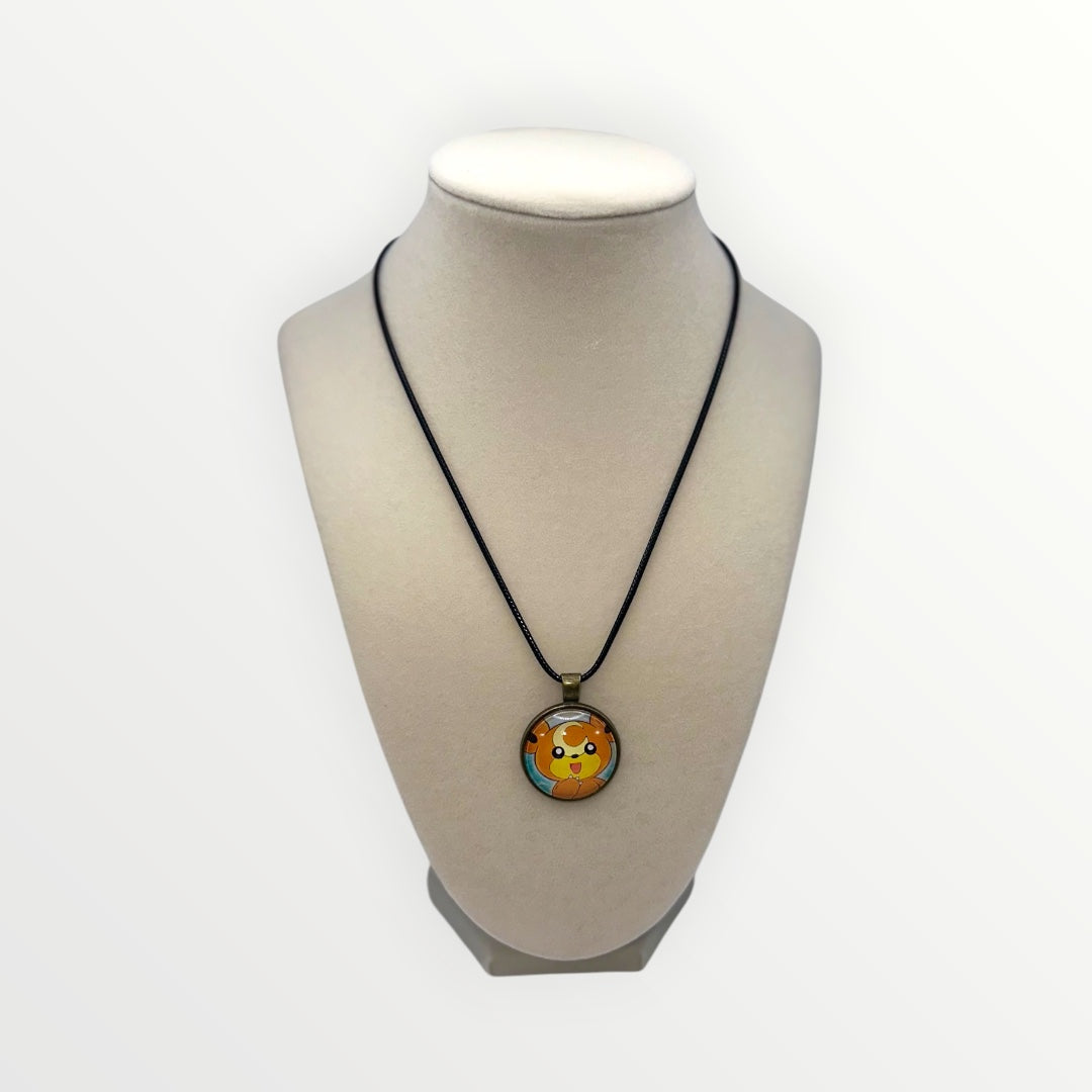 Teddiursa Pokémon Card Necklace