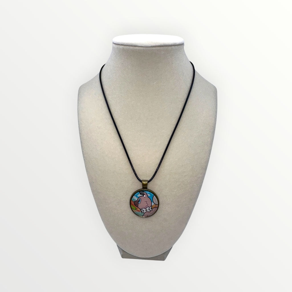 Rockruff Pokémon Card Necklace