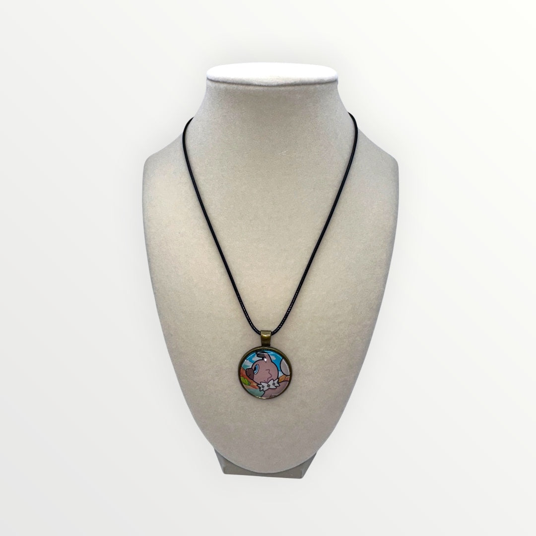 Rockruff Pokémon Card Necklace