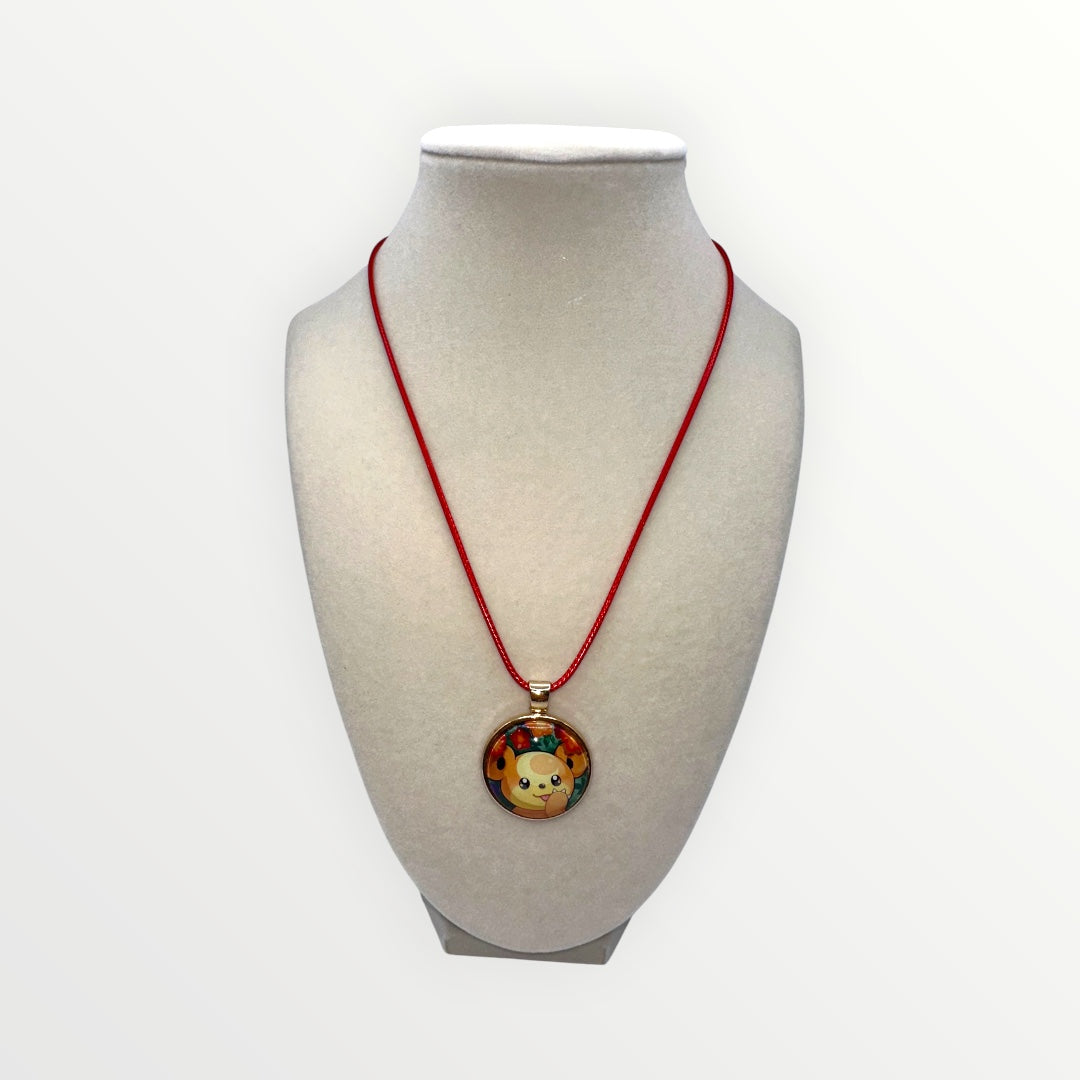 Teddiursa Pokémon Card Necklace