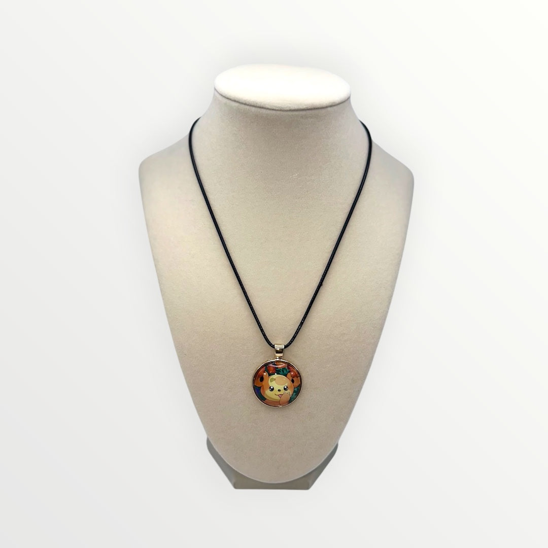 Teddiursa Pokémon Card Necklace