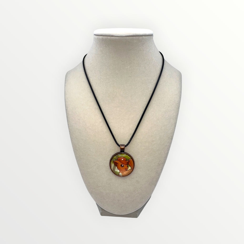 Vulpix Pokémon Card Necklace