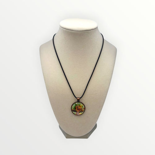 Chespin Pokémon Card Necklace