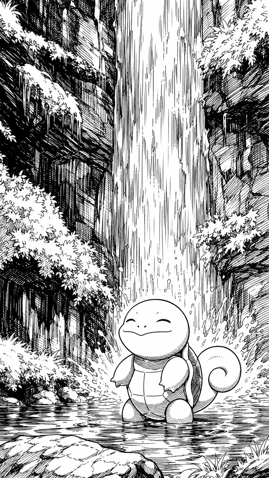 Squirtle | Engraved Binder Design