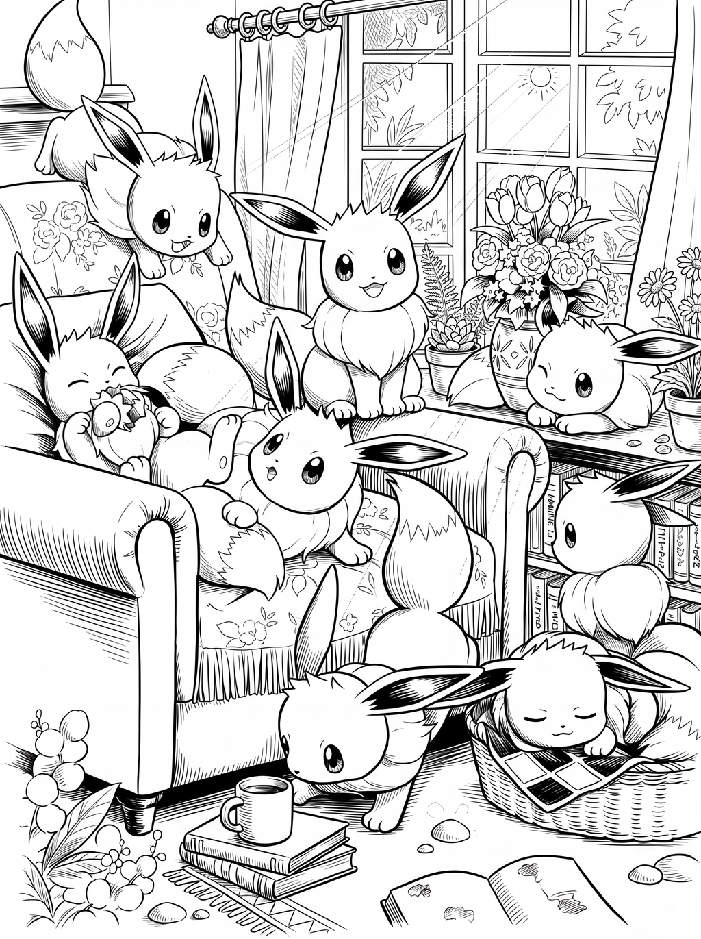 Eevee | Engraved Binder Design