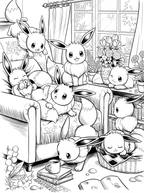 Eevee | Engraved Binder Design