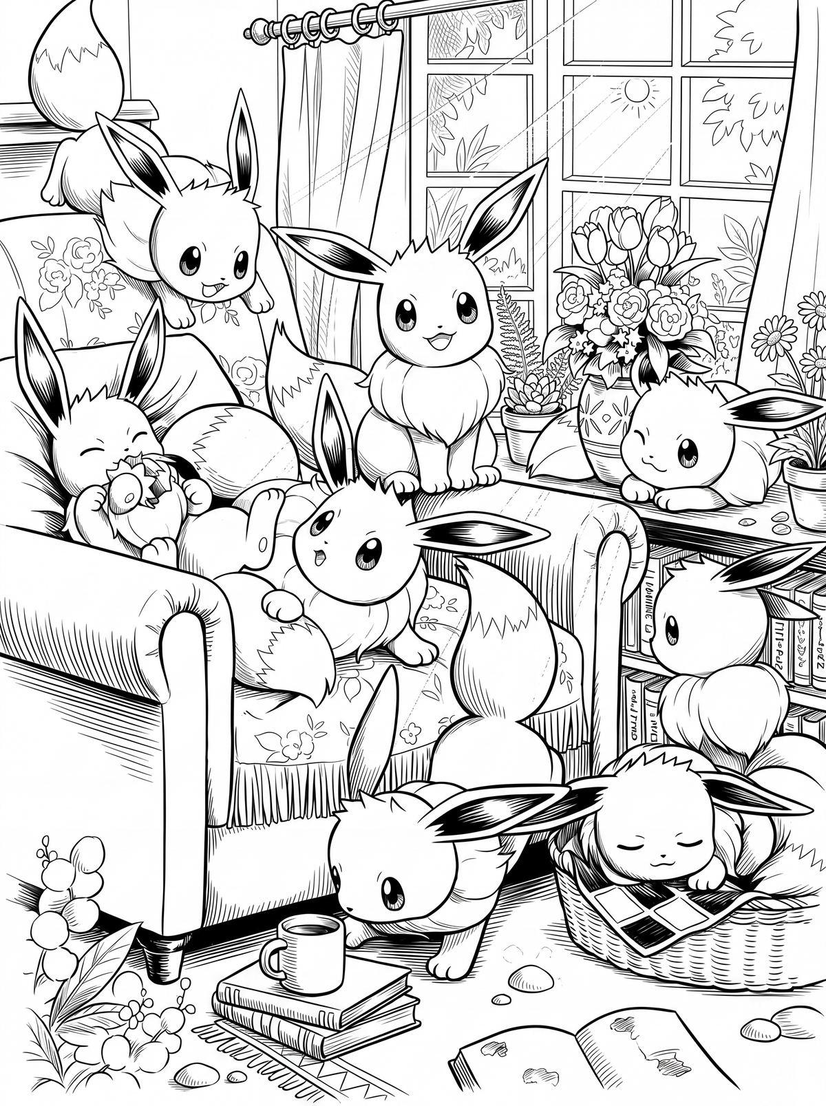 Eevee | Engraved Binder Design